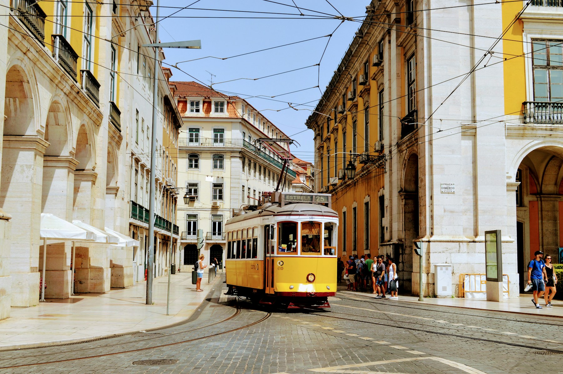 Vista urbana de Lisboa, Portugal